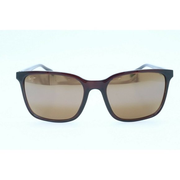 Maui Jim Wild Coast MJ 756-26C Square Brown Sunglasses Polarized Brown Lenses - Picture 2 of 6